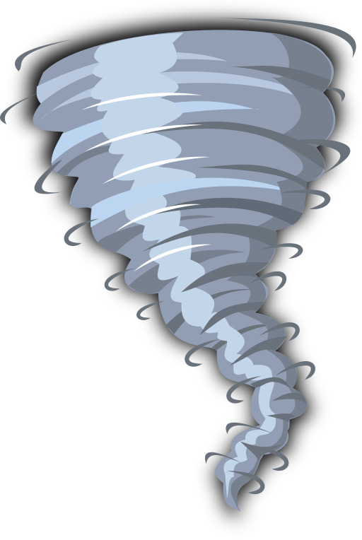 만화 Tornado 이다 Shown 에 이 이미지 에 화이트 배경