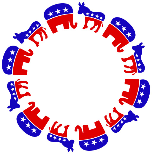 The Word Vote와 Republican Symbols의 가까이