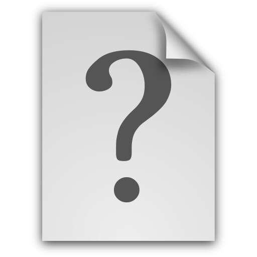 A Question Mark on a Sheet of Paper with a Curled Corner
