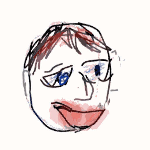 A Person With A Red Nose