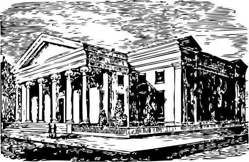 블랙 And White A Building 4