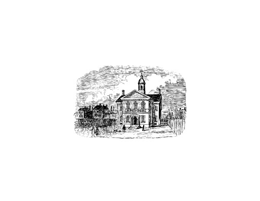 블랙 And White A Church