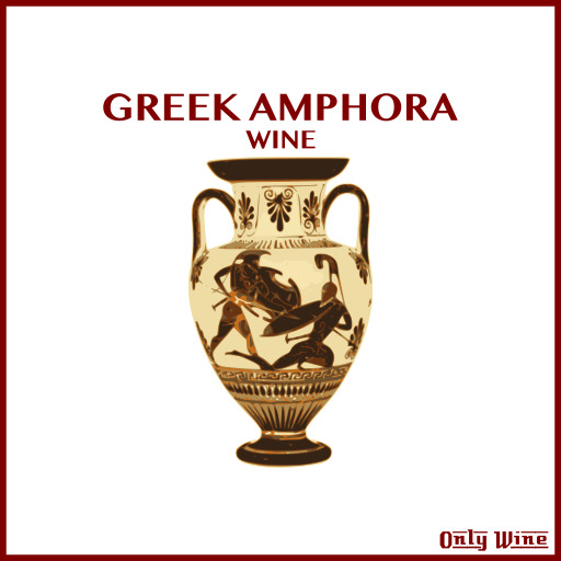 그리스 Amphora 와인 병