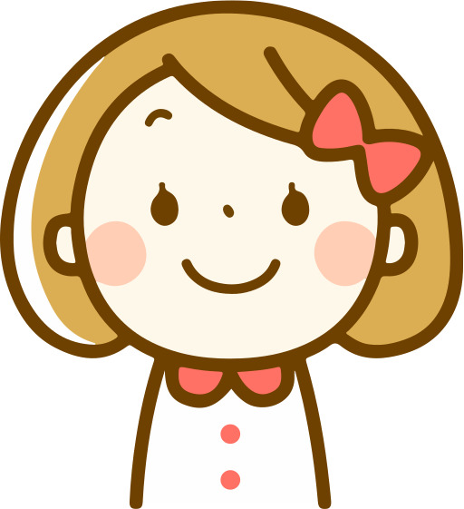 만화 소녀 와 bow clipart