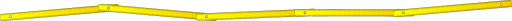 라인 그래픽 With A Yellow Arrow In The Middle