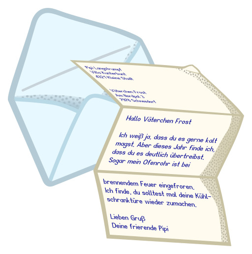 Open Envelope With A Message On It에