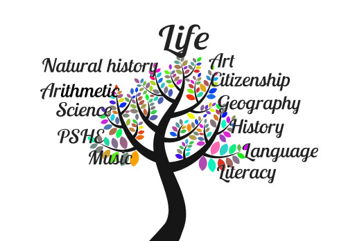 트리 With Colorful Leaves On It And The Words Life Written In Different Languages 2