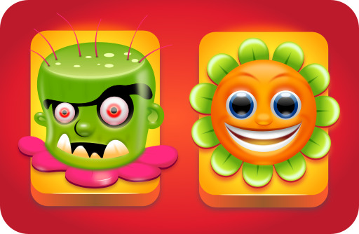 2 Cute Monsters With Different Emotions And Emotions