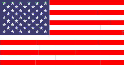 American Flag 이다 Shown 에 빨강, 화이트 과 Blue