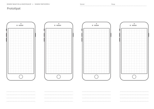 Iphones의 다이어그램은 장치의 다른 기능을 표시합니다