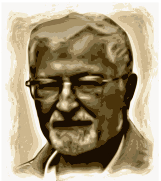 이미지 Of A Man With Glasses And A Tie