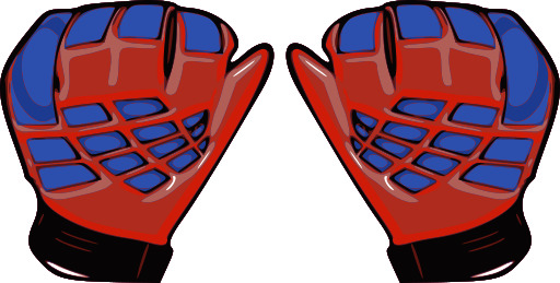 쌍 Of Red And Blue Boxing Gloves