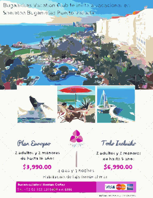 Poster For A Beach Party With A Picture Of A Beach Scene