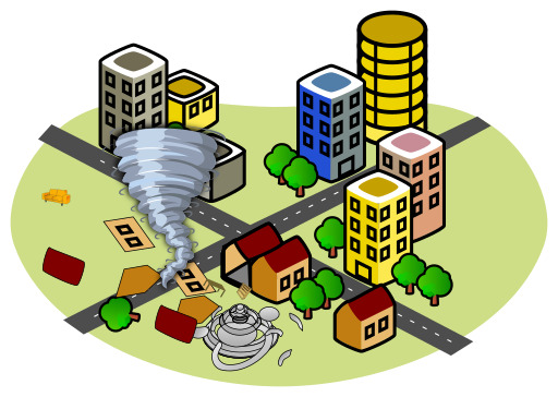 A Tornado In The Middle Of A City에 대하여