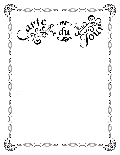 블랙 And White Frame With The Word Love In The Middle 2