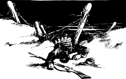 블랙 And White Image Of A Man On A Plane