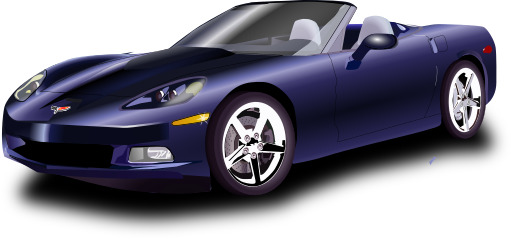 Blue Sports Car On A White Background에 대해 자세히 알아보기