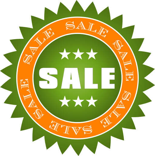 green sale badge