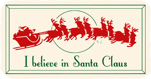 I Believe Santa 클라우스