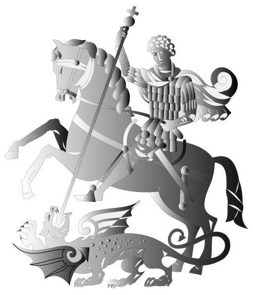 기사 Riding On A Horse With A Dog