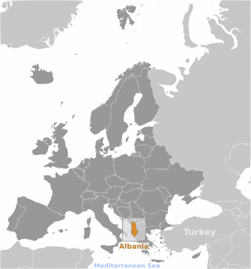 지도 Showing The Location Of The European Countries 2