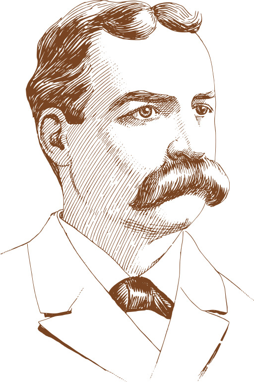 의 그림 의 A 사람 와 A Mustache