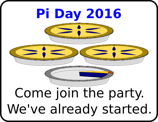 pi day 파티 초대