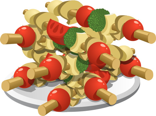 Plate Full Of Mushrooms Vector 가격 $