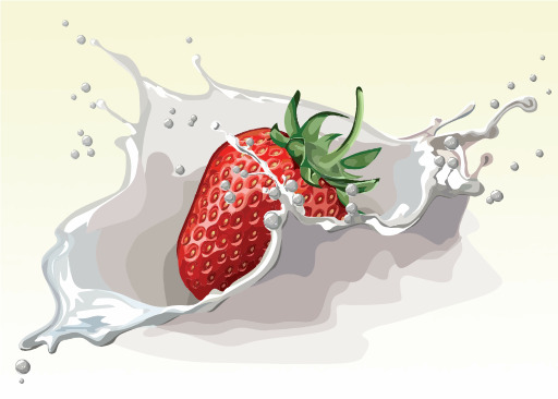 Strawberry Falling Into A Milk Splash의 장점