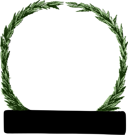 Wreath With A Ribbon  중