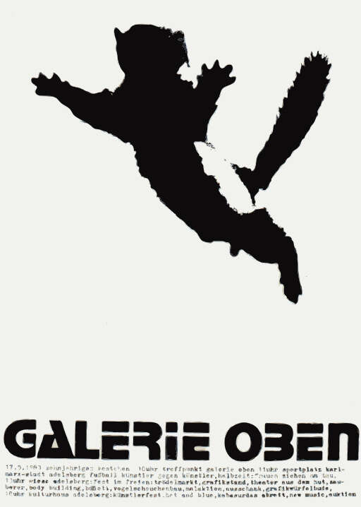Black And White Poster With A Bird Flying In The Air