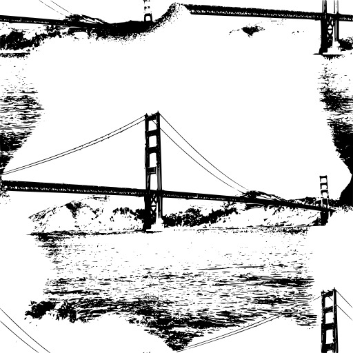 골든 Gate And The Golden Gate Bridge In San, California, And San, California