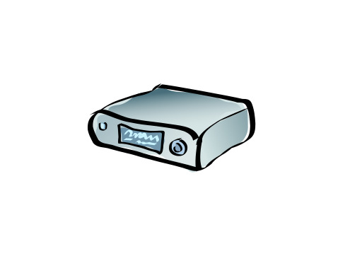 이미지 Of A Projector On A White Background