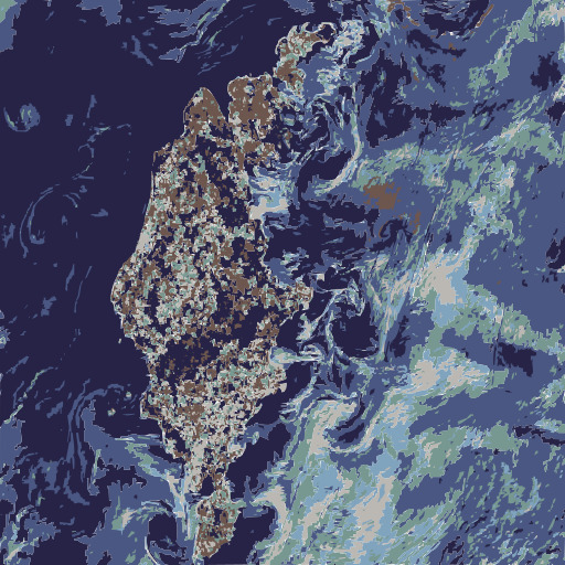 위성 Image Of A Large Area Of Land 2
