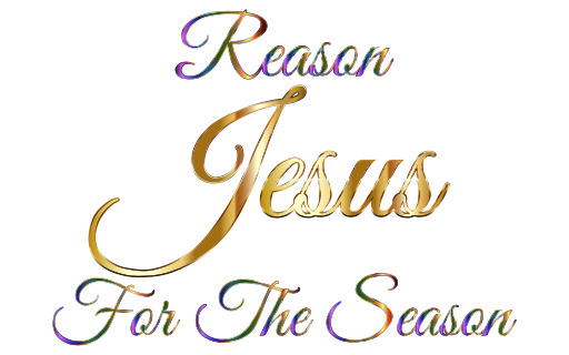 워드프레스 Reason Jesus For The Season On A White Background