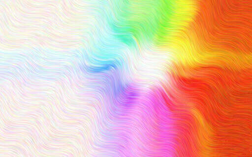 A Colorful Abstract Background With Wavy Lines(4)