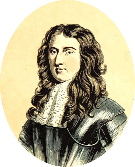 A Portrait Of A Man With Long Hair