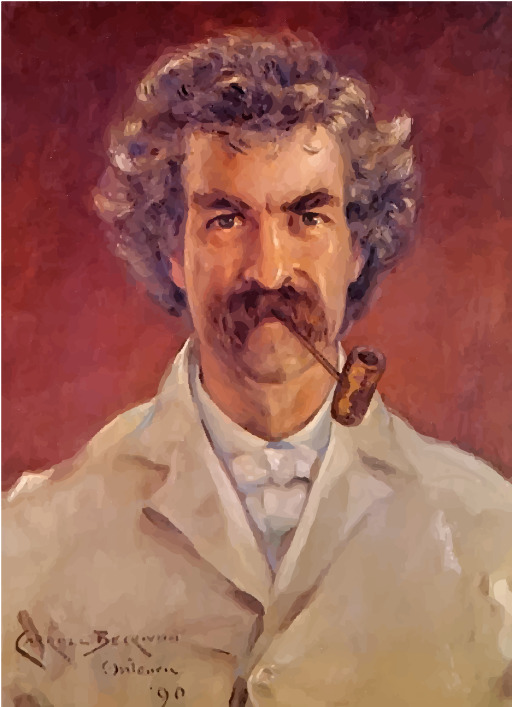 입 에 파이프 가 있는 남성 의 그림