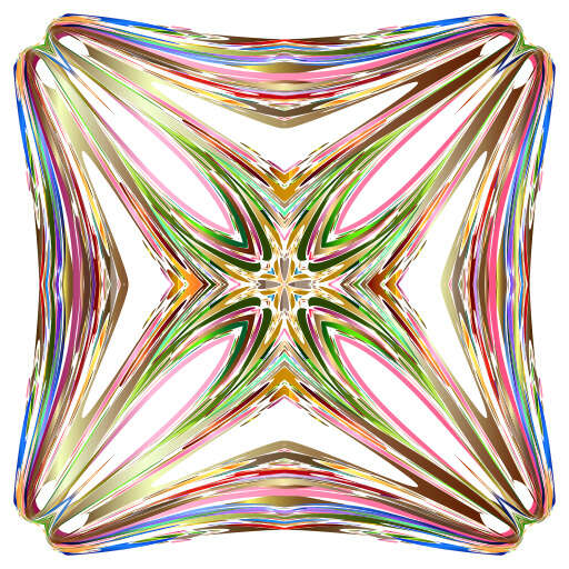 A Multi - Colored Abstract Pattern(1)
