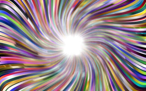 A Multi - Colored Spiral Pattern(5)