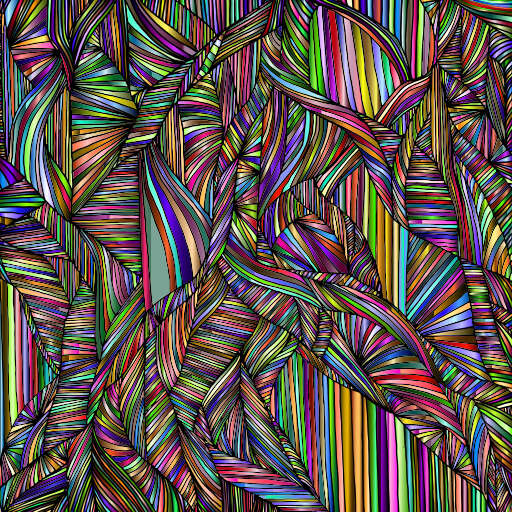 A Multicolored Abstract Pattern(2)