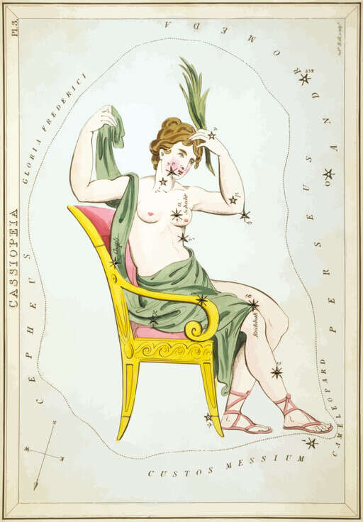 An Illustration Of A Woman Sitting In A Chair