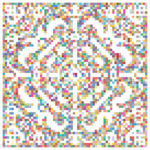 An Image Of Colorful Squares On A White Background(2)