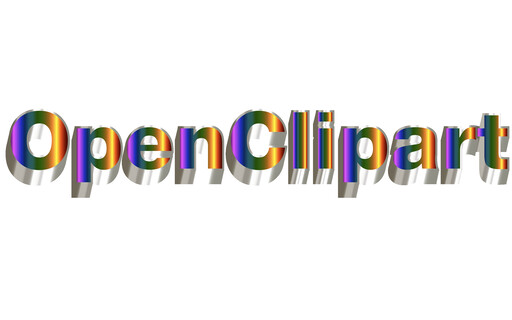 Openclipart 로고와 단어 Openclipart(1)
