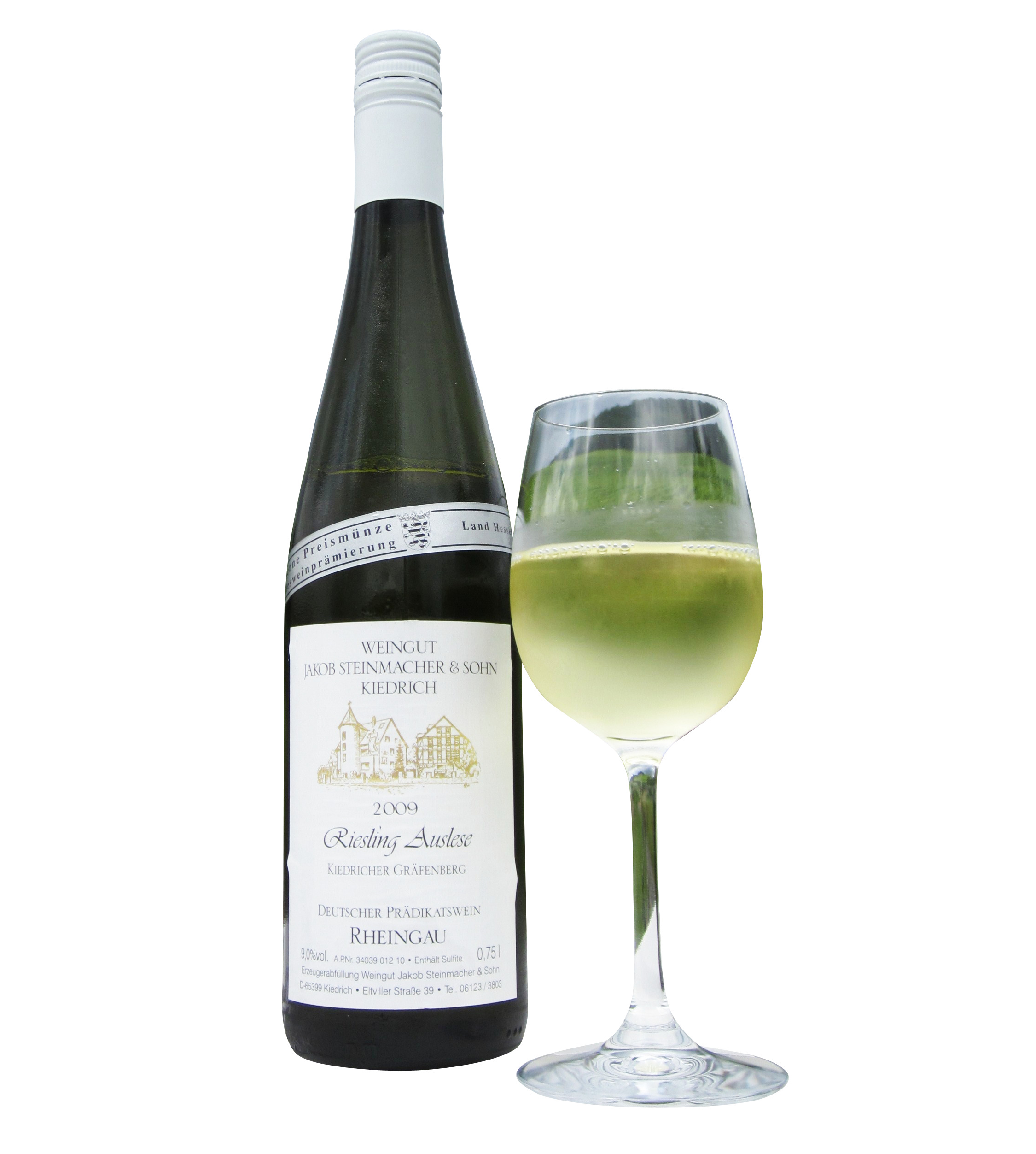 bottle wine 와 glass wine