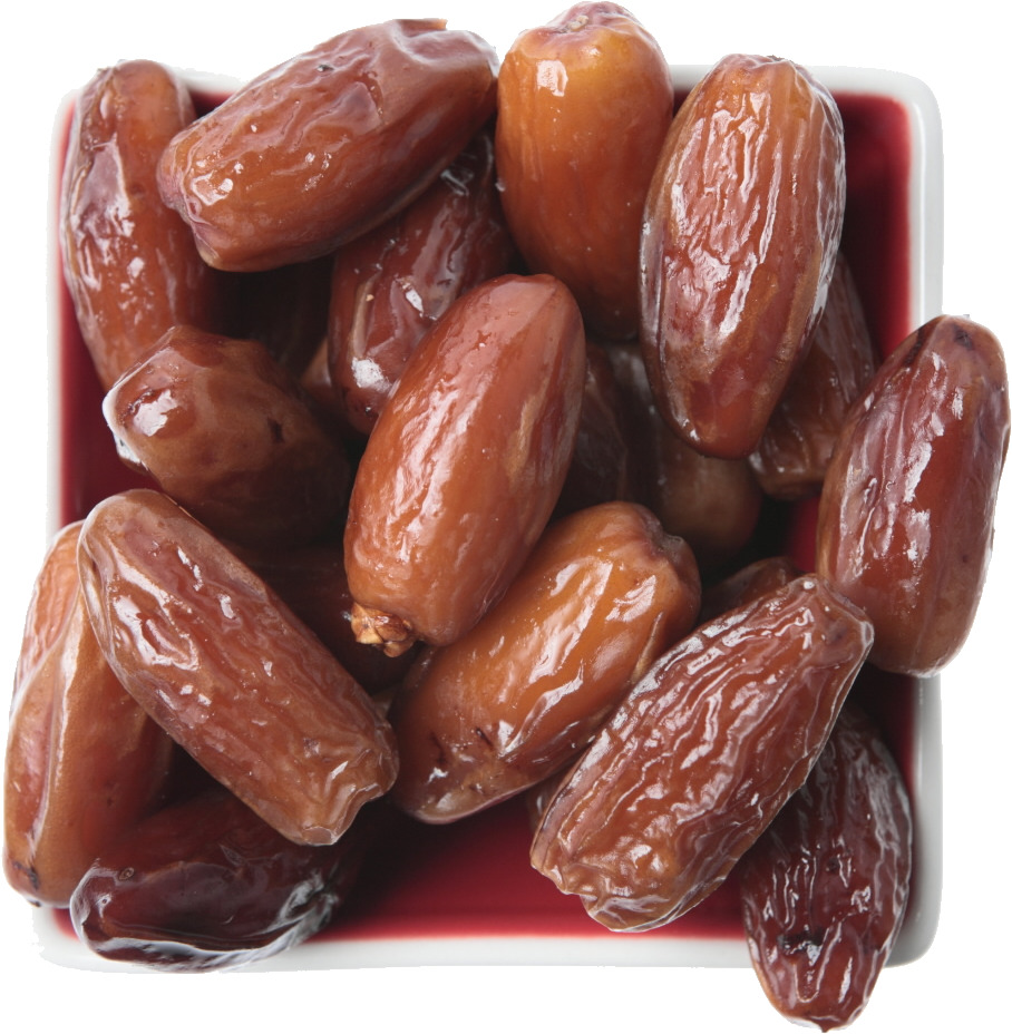 흰색 배경 위의 그릇 dates