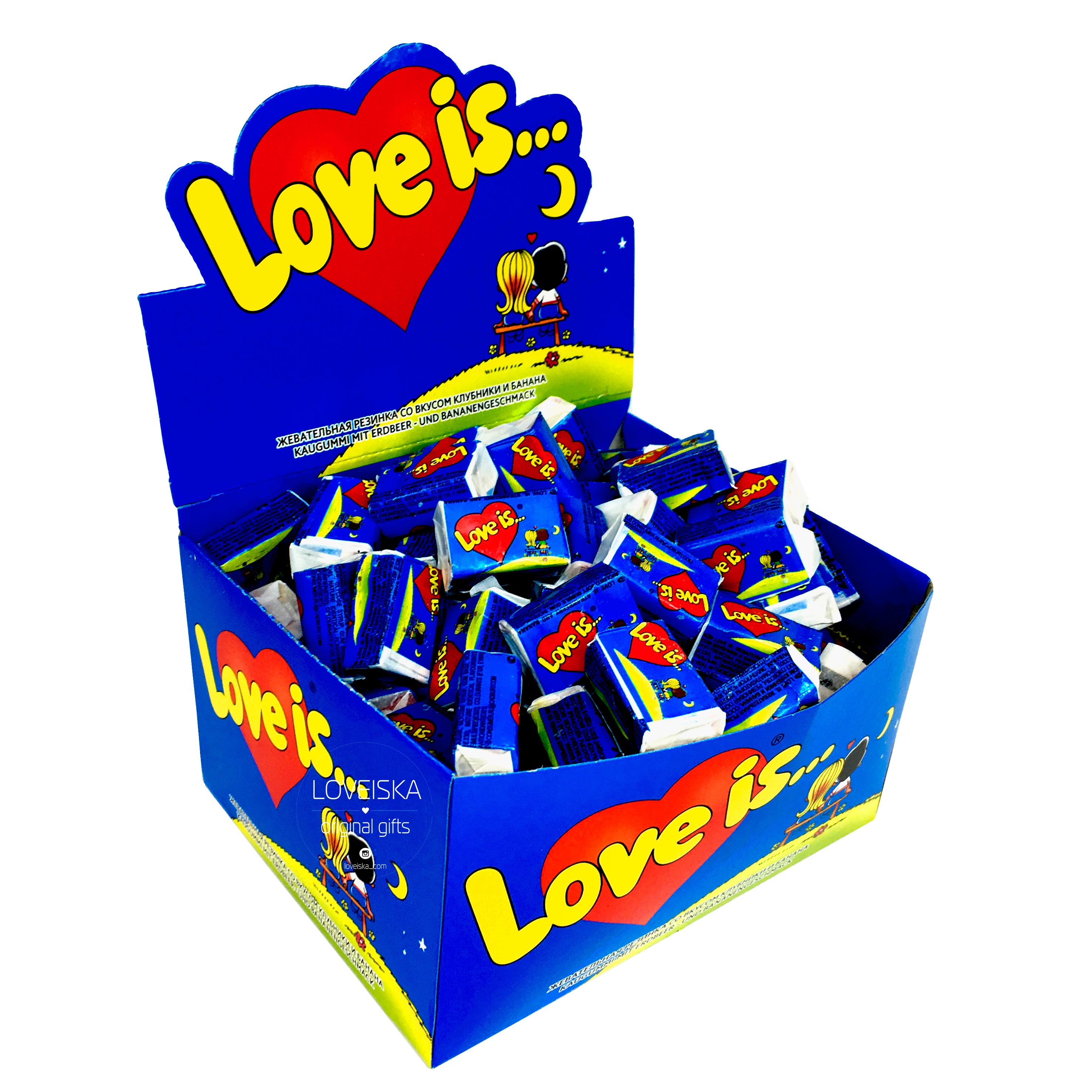 display love is lollipop candy