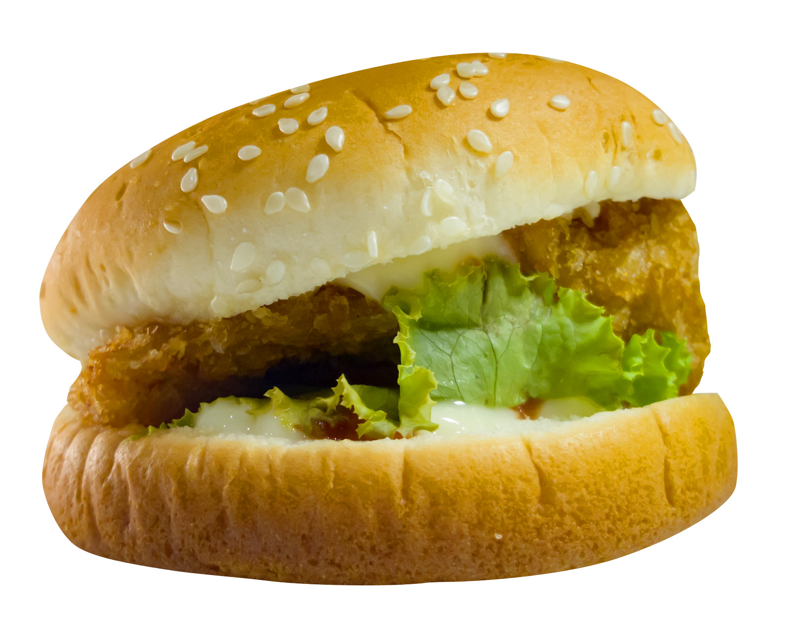 hamburger 함께 meatballs 와 lettuce