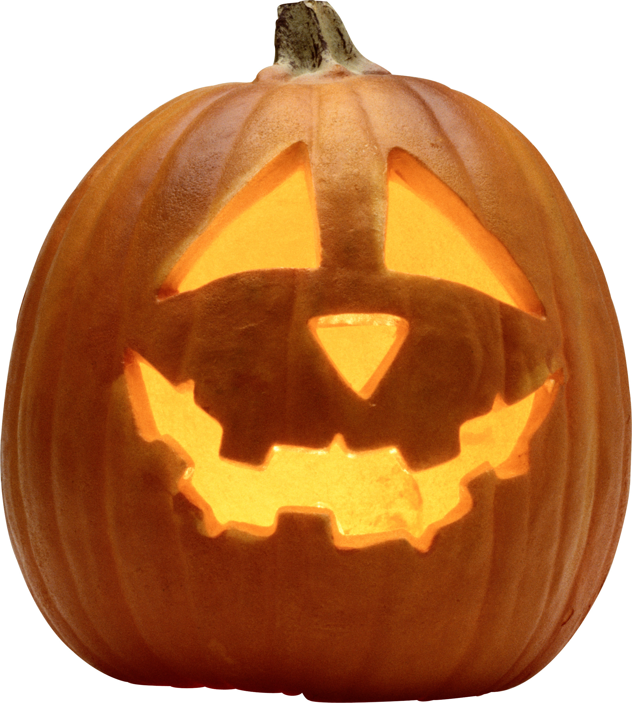 carved pumpkin 함께 glowing 얼굴
