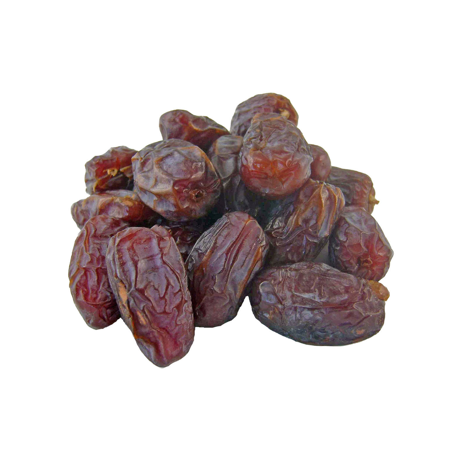 검은색 배경 위의 pile dried 빨간색 dates